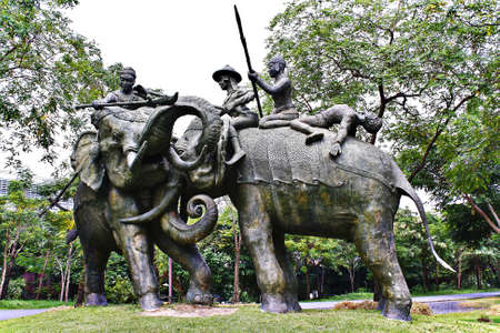 Elephant Statueの写真素材