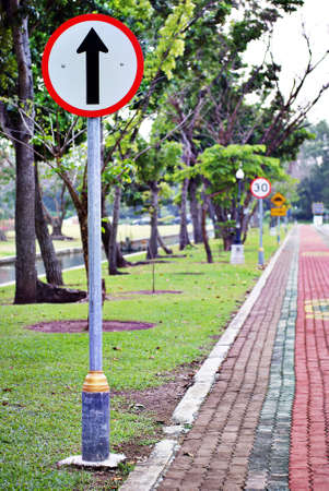 Traffic signs in Thailandの写真素材