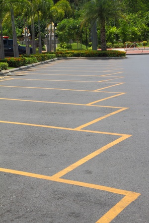 parking lotの写真素材