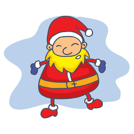 Style Santa Claus Collection Christmas vector artのイラスト素材