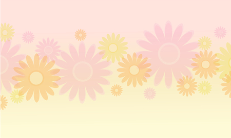 Background of flower spring themeのイラスト素材