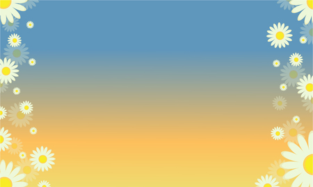 Background of spring theme vector art collection stockのイラスト素材