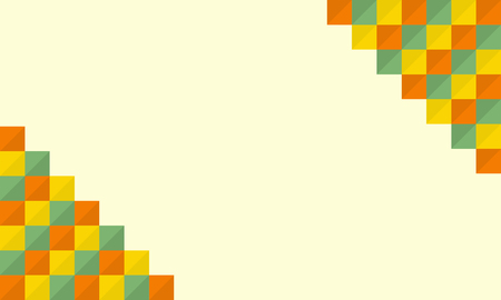 Collection of square adstract backgroundのイラスト素材