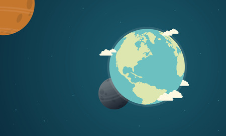 Collection Earth Day with Worldのイラスト素材