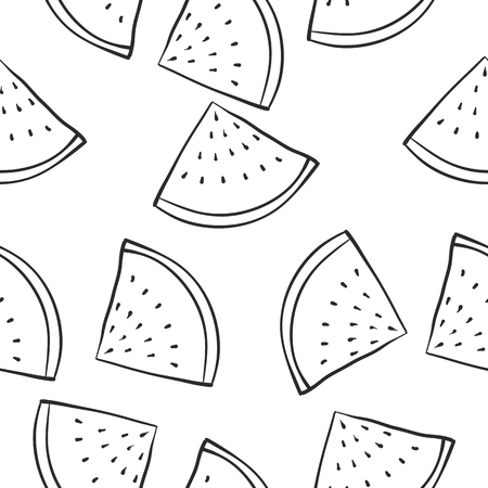 Vector art fruit of doodlesのイラスト素材