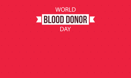 World blood donor day background or cardのイラスト素材