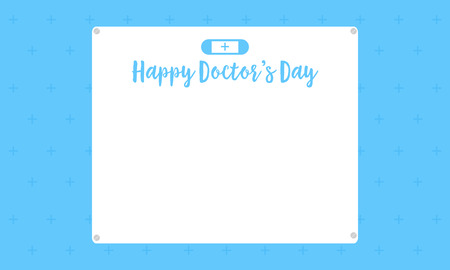 Collection stock international doctor day cardのイラスト素材