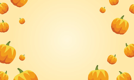 Happy Thanksgiving pumpkin style backgroundのイラスト素材