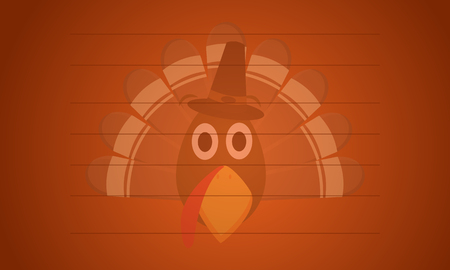 Greeting card Thanksgiving theme collectionのイラスト素材