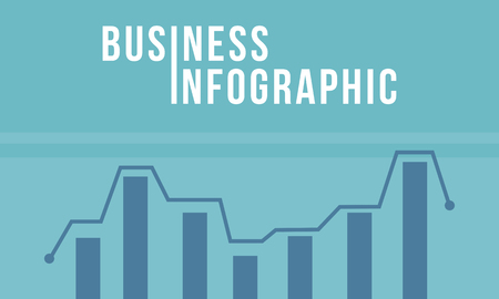 Business Infographic diagram styleのイラスト素材