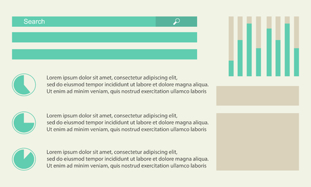 Background graphic diagram business infographicのイラスト素材