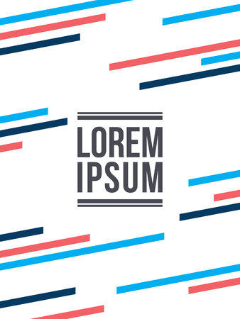 Unique abstract background pattern vector art illustrationのイラスト素材