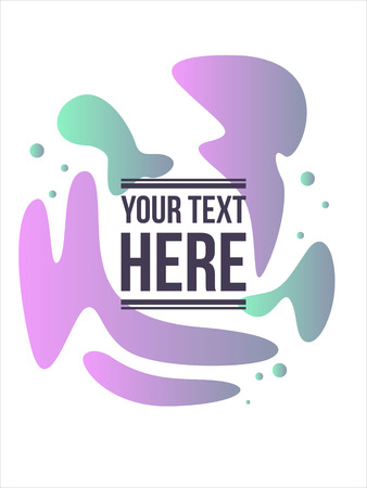 Fluid cover style design background vector illustrationのイラスト素材