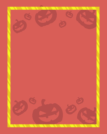 Halloween theme for frame collection vector illustrationのイラスト素材