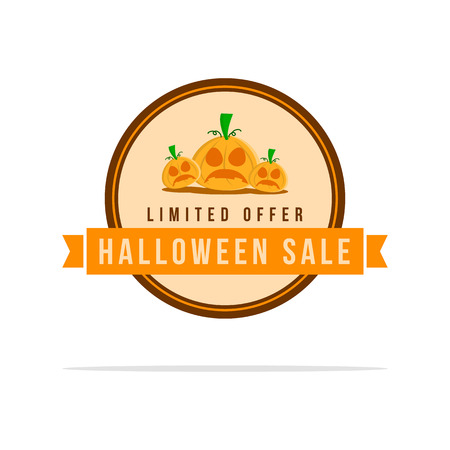 Style Halloween sale collection stockのイラスト素材