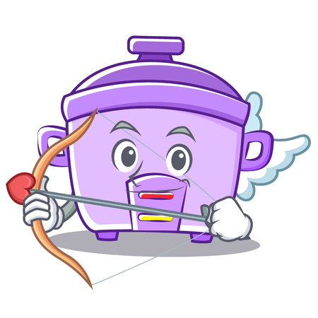 Cupid rice cooker character cartoonのイラスト素材