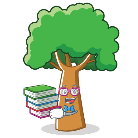 Geek tree character cartoon styleのイラスト素材