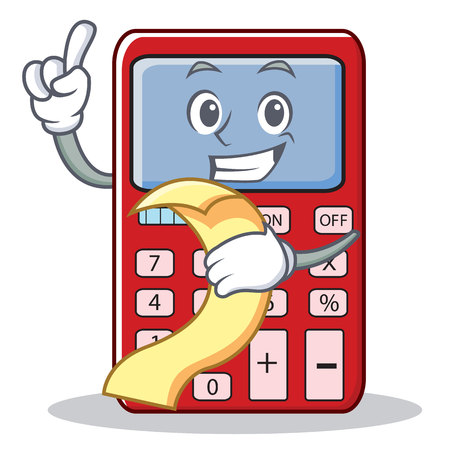 Calculator icon.のイラスト素材