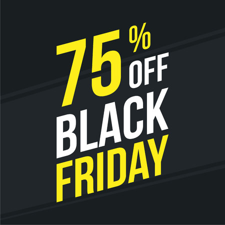 Black friday big sale collection vector illustration