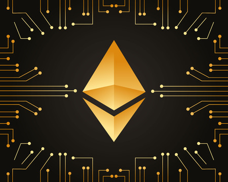 Block chain background style design collection vector illustrationのイラスト素材