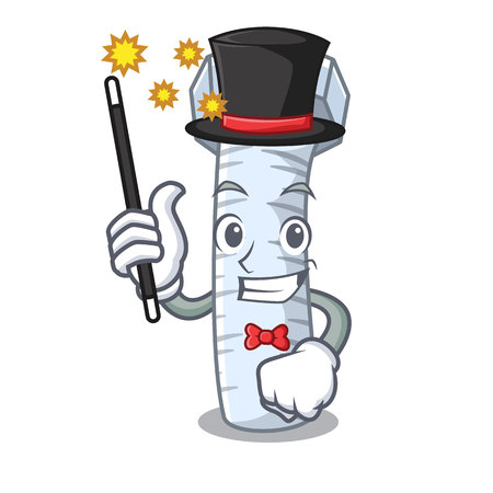 Magician cartoon bolts closeup on the car vector illustrationのイラスト素材