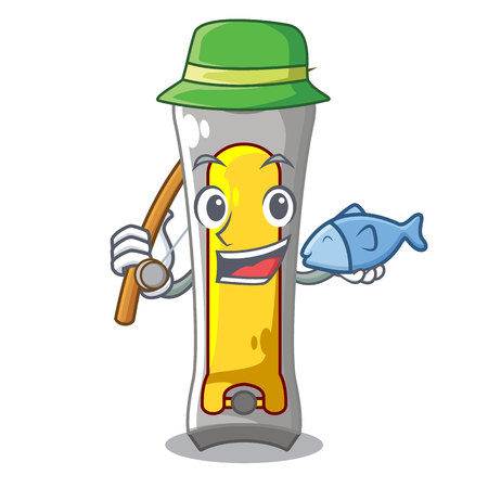 Fishing stainless steel nail cutter on cartoon vector illustrationのイラスト素材