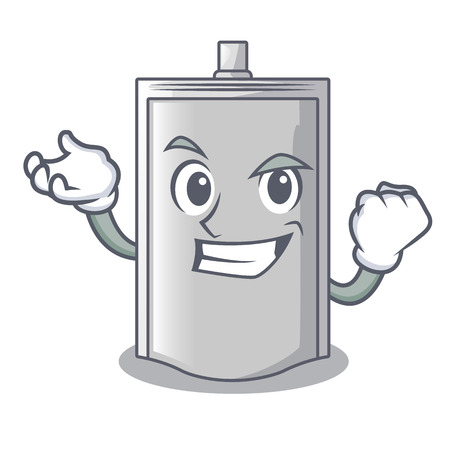 Successful bag packaging snack on a mascot vector illustrationのイラスト素材