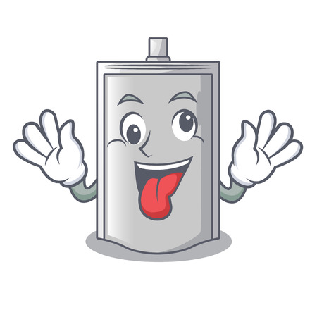 Crazy packaging for crackers isolation cartoon product vector illustrationのイラスト素材