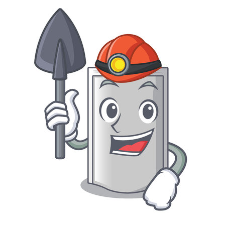 Miner bag packaging for sugar in character vector illustrationのイラスト素材