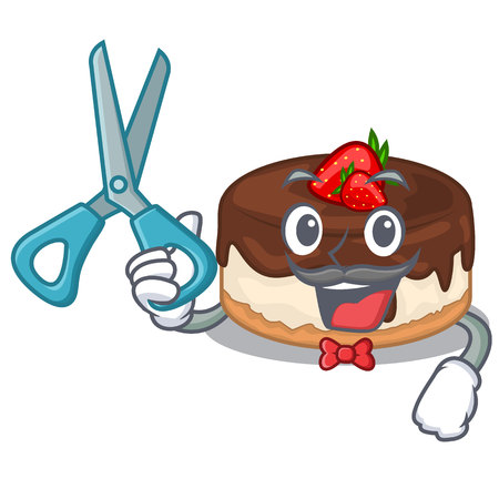cartoon cake delicious that a berries vector illustrationのイラスト素材