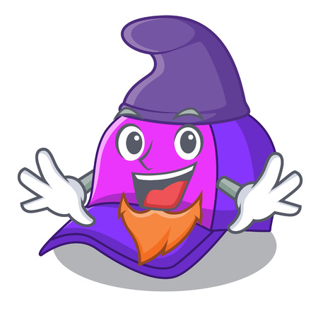 Elf cap shape in the a cartoon vector illustrationのイラスト素材