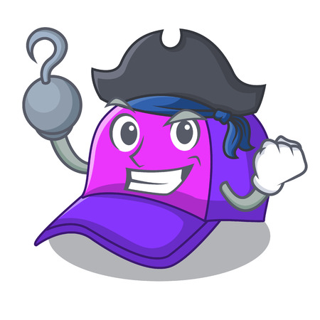 Pirate cap shape in the a cartoon vector illustrationのイラスト素材