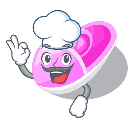 Chef shoes baby above the character rak vector llustrationのイラスト素材