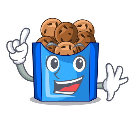 Finger fried falafel served at the mascot vector illustratinのイラスト素材