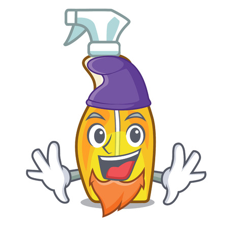 Elf bottle spray in the character form vector illustrationのイラスト素材