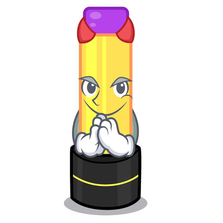 Devil lip balm isolated in thec cartoon vector illustrationのイラスト素材