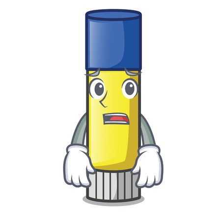 glue stick isolated on the mascot vector illustrationのイラスト素材