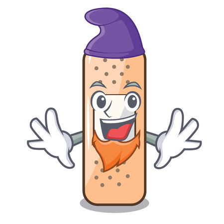 Elf sticking plaster on the cartoon shapeのイラスト素材