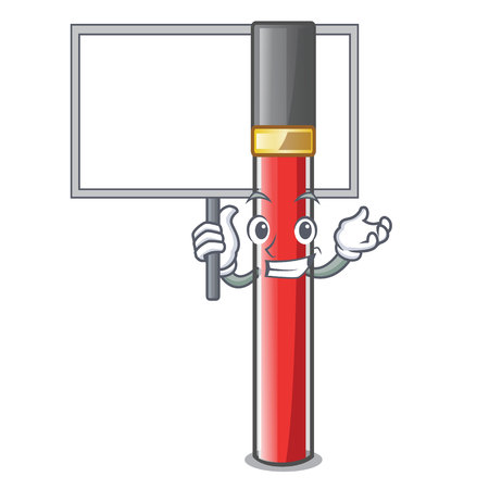 Bring board lip gloss in the cartoon shape vector illustrationのイラスト素材