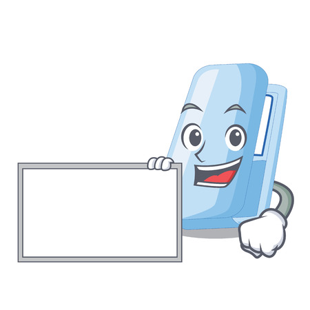 With board staplers in the a cartoon shape vector illustrationのイラスト素材