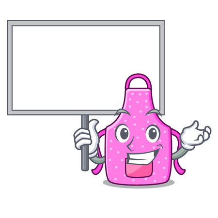 Bring board kitchen apron isolated the with cartoon vector illustrationのイラスト素材