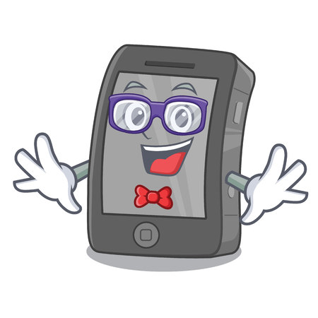 Geek phone isolated with in the characterのイラスト素材