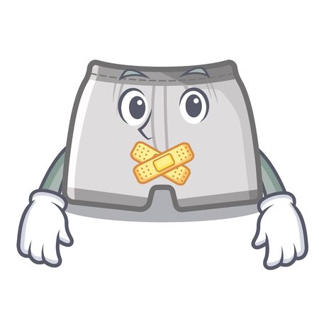 Silent swimming trunk in the cartoon lockerのイラスト素材