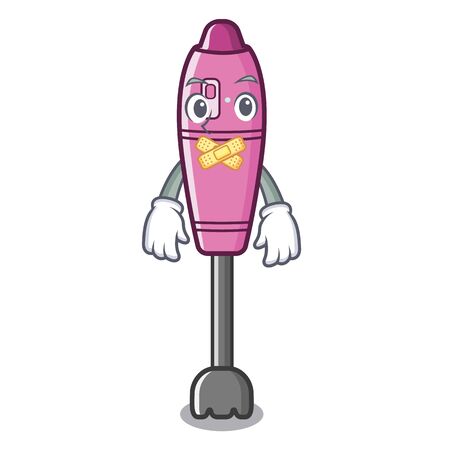 Silent immersion blender in the cartoon shapeのイラスト素材