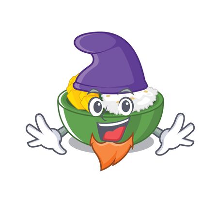Elf mango sticky rice isolated the characterのイラスト素材
