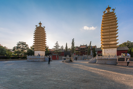 Chinese ancient architectureのeditorial素材