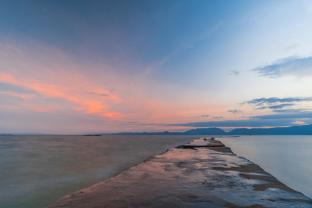 scenery of Dian Lakeの写真素材