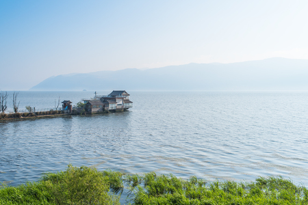 Erhai Lakeのeditorial素材