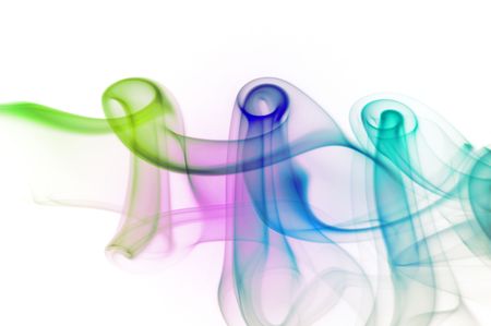 smoke abstractの写真素材