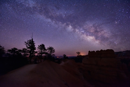 Milky Way Over Bryce Canyon, Utah, United States